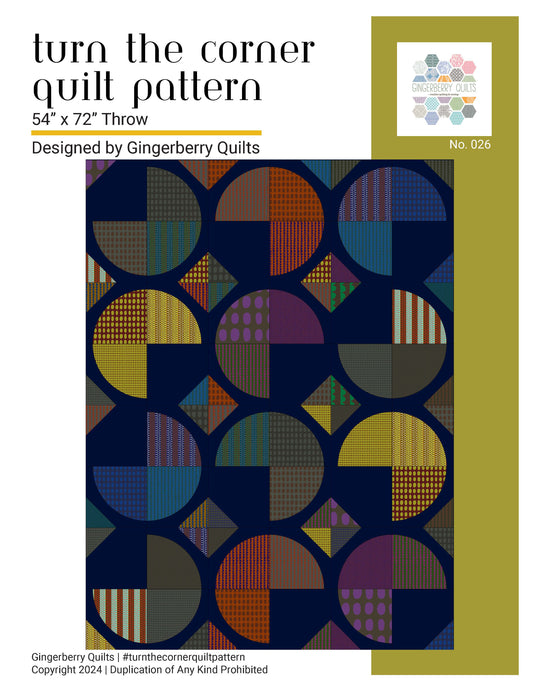 Turn the Corner Quilt Pattern - PDF copy