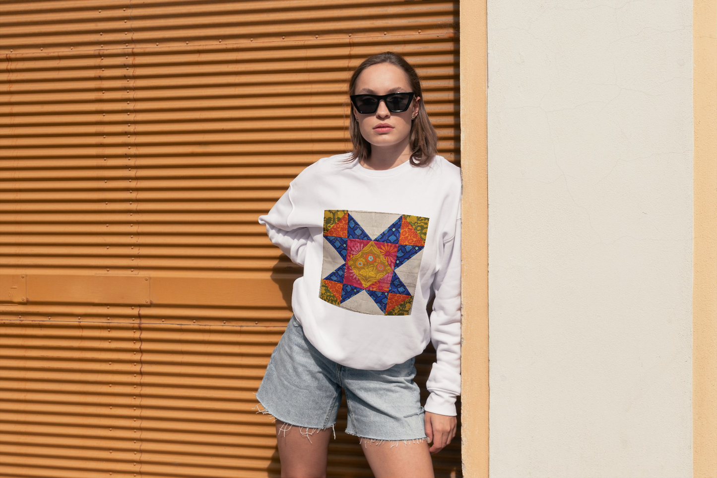 Quilt Block Sweatshirt